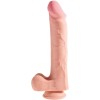 King Cock - Pénis Réaliste Avec Boules 3D 24.8 CM Léger