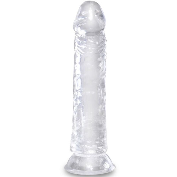 King Cock - Pene Realista Transparente 19,7 CM Transparente
