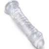 King Cock - Pene Realista Transparente 19,7 CM Transparente