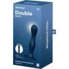 SATISFYER - DILDO EN SILICONE DOUBLE BALL-R BLEU SATISFYER PLUGS