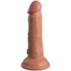 King Cock - Elite Gode Réaliste EN Silicone 15.2 CM Caramel