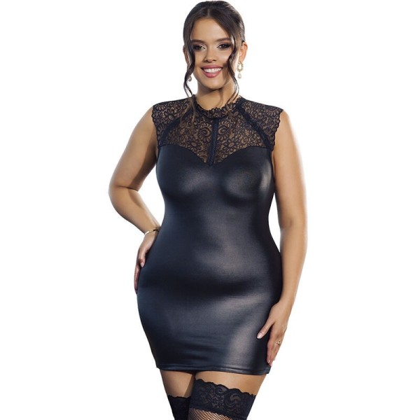 SUBBLIME - VESTIDO SEXY DE COURO L/XL SUBBLIME VESTIDOS - Vestidos sexy