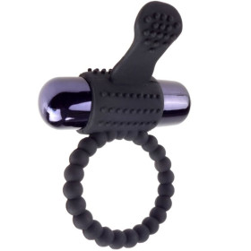 Anneau Vibrant Silicone Noir Fantasy C-Ringz - Qualité Premium, Livraison Discrète