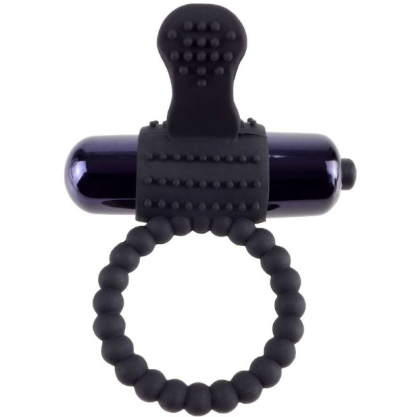 Anneau Vibrant Silicone Noir Fantasy C-Ringz - Qualité Premium, Livraison Discrète