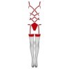 LIVCO CORSETTI FASHION - THIARA LC 20213 ENSEMBLE CORPS + BAS ROUGE L/XL LIVCO CORSETTI SETS