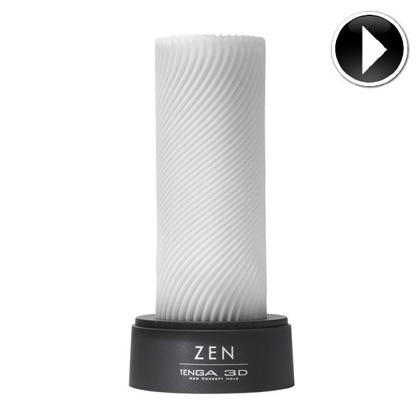 TENGA Zen 3D - Extase Sculptée Premium | Livraison Discrète