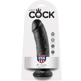 King Cock - 8 Gode Noir 20.3 CM – Pénis réalistes