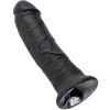 King Cock - 8 Consoladores Negros 20,3 CM - Pene Realista