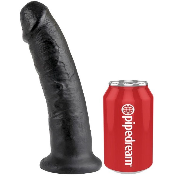 King Cock - 9 Consolador Negro 22,9 CM - Pene Realista