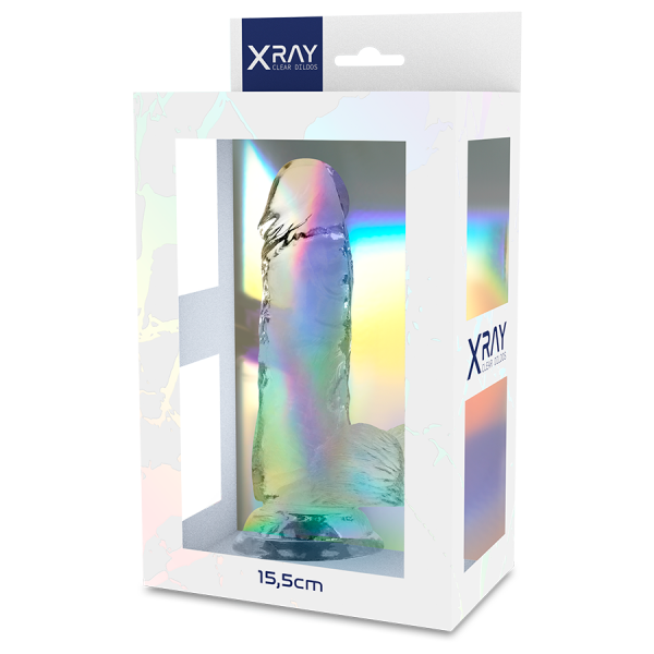 X RAY - Bite Transparente 15.5cm | Livraison Discrète, Pas Cher