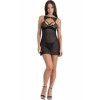 LIVCO CORSETTI FASHION - KROLINA LC 90734 CHEMISE + STRING NOIR S/M LIVCO CORSETTI SETS