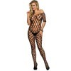 SUBBLIME - 951719 BODYSTOCKING RÉSEILLE ÉPAULES OUVERTES NOIR TAILLE UNIQUE SUBBLIME BODYSTOCKINGS