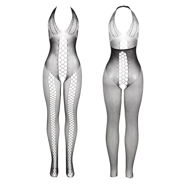 SUBBLIME - 951832 BODYSTOCKING AVEC DOS OUVERT ET DÉTAILS CROISÉS NOIR TAILLE UNIQUE SUBBLIME BODYSTOCKINGS