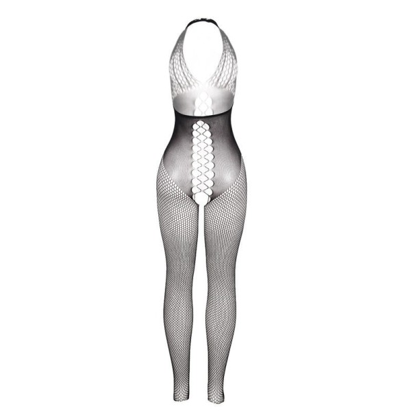 SUBBLIME - 951832 BODYSTOCKING AVEC DOS OUVERT ET DÉTAILS CROISÉS NOIR TAILLE UNIQUE SUBBLIME BODYSTOCKINGS