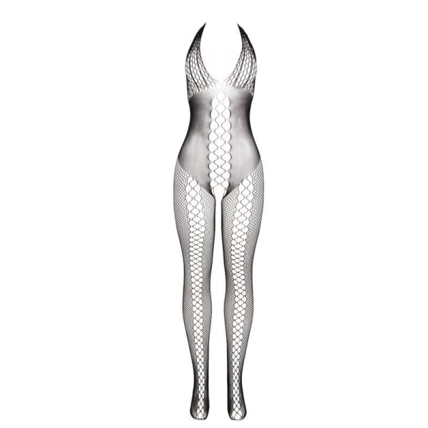 SUBBLIME - 951832 BODYSTOCKING AVEC DOS OUVERT ET DÉTAILS CROISÉS NOIR TAILLE UNIQUE SUBBLIME BODYSTOCKINGS
