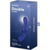 SATISFYER - GODE DOUBLE CRISTAL BLEU SATISFYER CRYSTAL