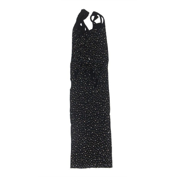 SUBBLIME - 952198 ROBE RESILLE AVEC DIAMANTS BRILLANTS NOIR TAILLE UNIQUE SUBBLIME DRESSES