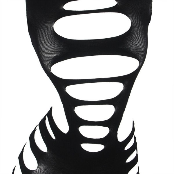 SUBBLIME - 952266 ROBE RÉSILLE ÉLASTIQUE MANCHES LONGUES NOIR TAILLE UNIQUE SUBBLIME DRESSES