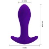 Pretty Love - Vibrador Anal Lila - Plugs Anales