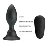 MR Play - Plug Anal Con Vibración Control Remoto Negro