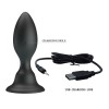 MR Play - Plug Anal Con Vibración Control Remoto Negro