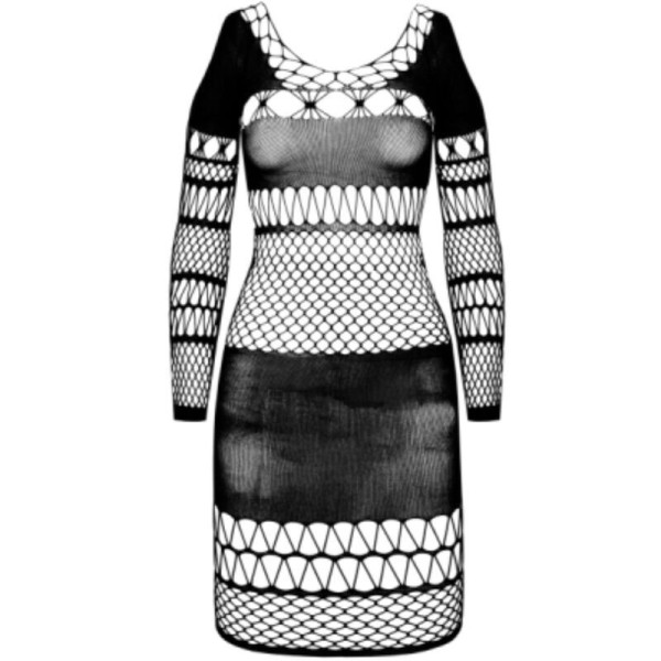 PASSION - BODYSTOCKING BS 105 NEGRO TALLA ÚNICA BODYSTOCKING MUJE