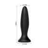 MR Play - Plug Anal Vibrador Recargable Negro