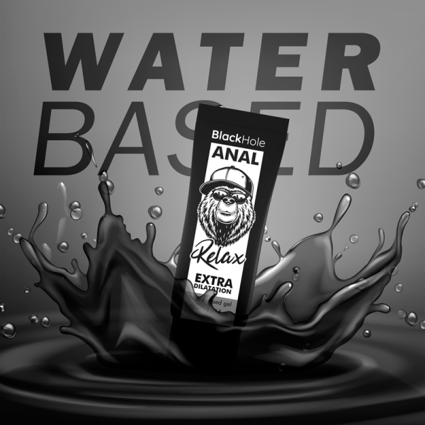 BLACK HOLE - GEL A BASE D''EAU DILATATION ANALE 70 ML BLACK HOLE