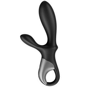Satisfyer - Vibrador Anal Heat Climax+ App Negro