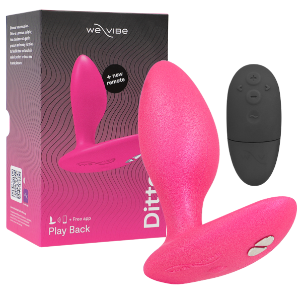 Ditto+ We-Vibe - Plug Anal Rose Pas Cher | Livraison Discrète