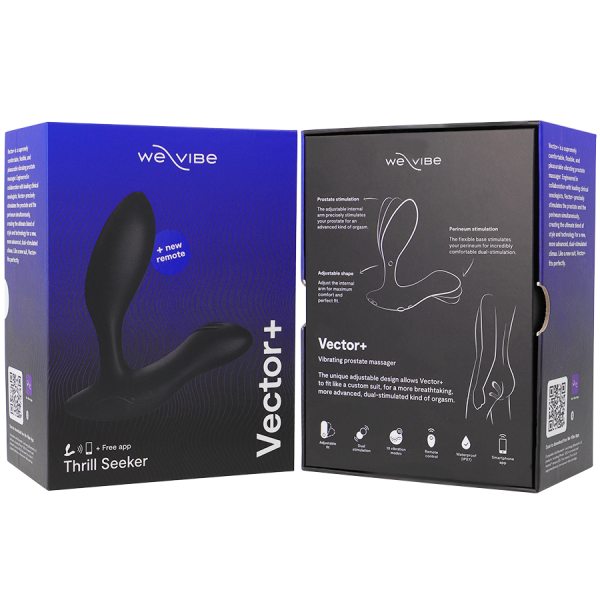 WE-VIBE Ditto+ Plug Noir - Vibrateur Anal Pas Cher - Livraison Discrète