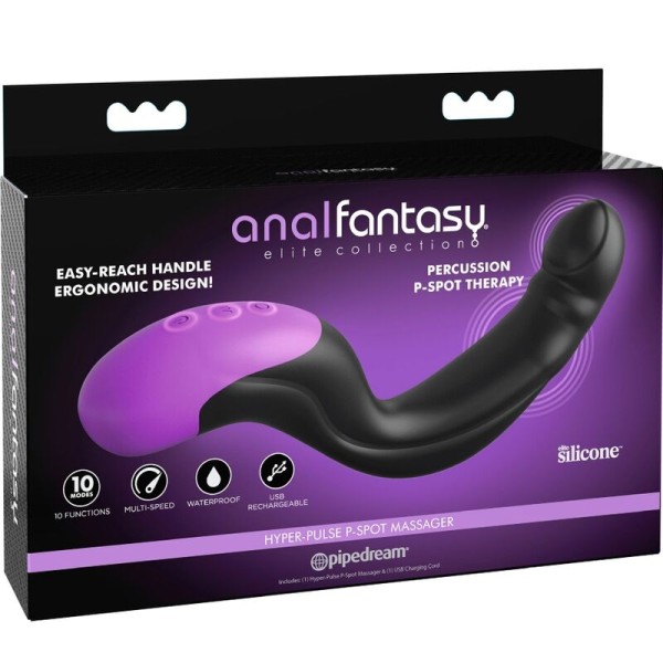 Colección Anal Fantasy Elite - Masajeador anal Hyper-Pulse P-Poin