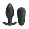 Pretty Love - Vibrateur Rechargeable Regina Anal Plug Noir