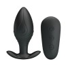 Pretty Love - Vibrateur Rechargeable Regina Anal Plug Noir