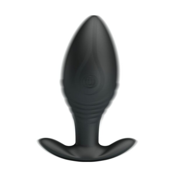 Pretty Love - Vibrateur Rechargeable Regina Anal Plug Noir
