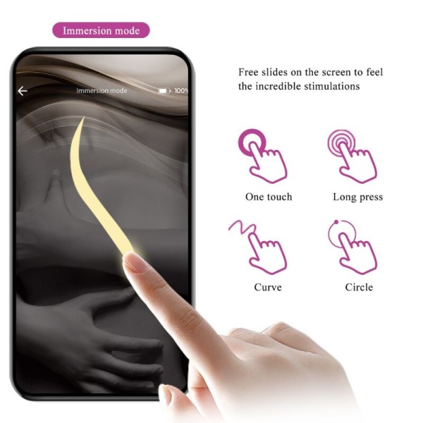 Pretty Love - Plug Anal Contrôlé PAR Application Jefferson Noir