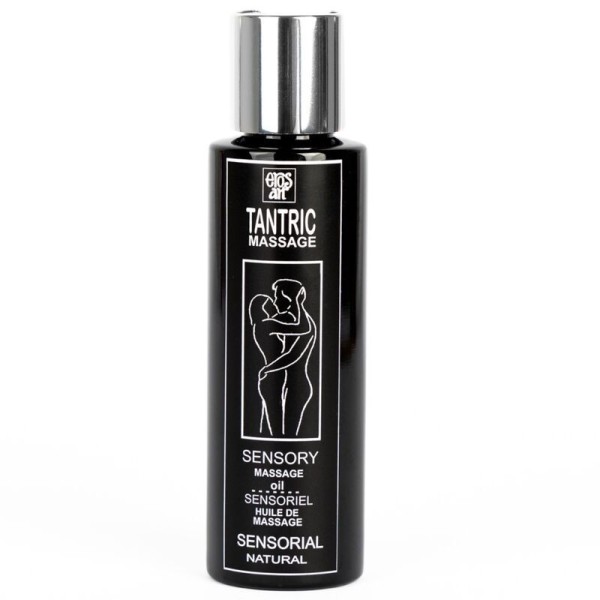 EROS-ART - HUILE DE MASSAGE TANTRIQUE NATURELLE ET APHRODISIAQUE NEUTRE 100 ML EROS-ART