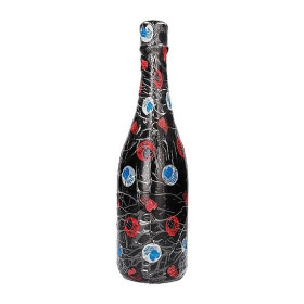 ALL BLACK Bouteille 39,5 cm - Qualité Premium Livraison Discrète