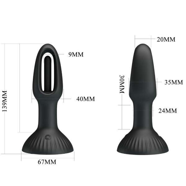 Pretty Love - Plug Anal Hubert Avec 7 Modes DE Vibrations