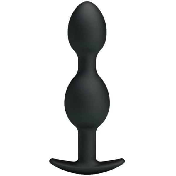 Pretty Love - Balles Anal EN Silicone 12.5 CM Noires