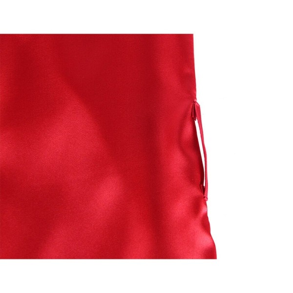 SUBBLIME - 954017 CARACO DOS TRANSPARENT EN DENTELLE + STRING ROUGE/NOIR S/M SUBBLIME SETS