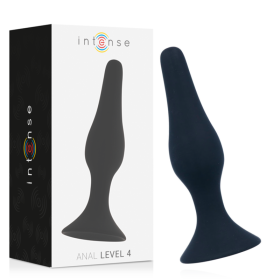 Intenso - Anal Nivel 4 15.5cm Negro – Plugs anales