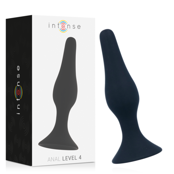 Intenso - Anal Nivel 4 15.5cm Negro – Plugs anales