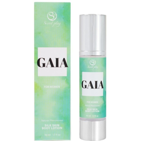 SECRETPLAY - GAIA LOTION POUR LA PEAU À LA SOIE POUR FEMMES 50 ML SECRETPLAY COSMETIC