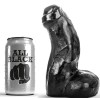 ALL Black - Dong Réaliste Noir 17 CM – Pénis réalistes