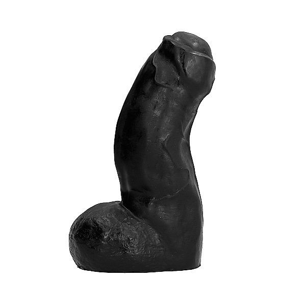 ALL Black - Dong Réaliste Noir 17 CM – Pénis réalistes