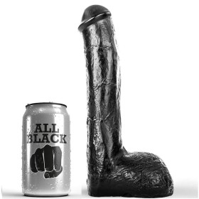ALL Black - Pene Anal Réaliste 23 CM – Pénis réalistes