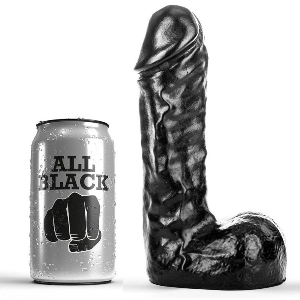 ALL Black - Dong 19 CM – Pénis réalistes