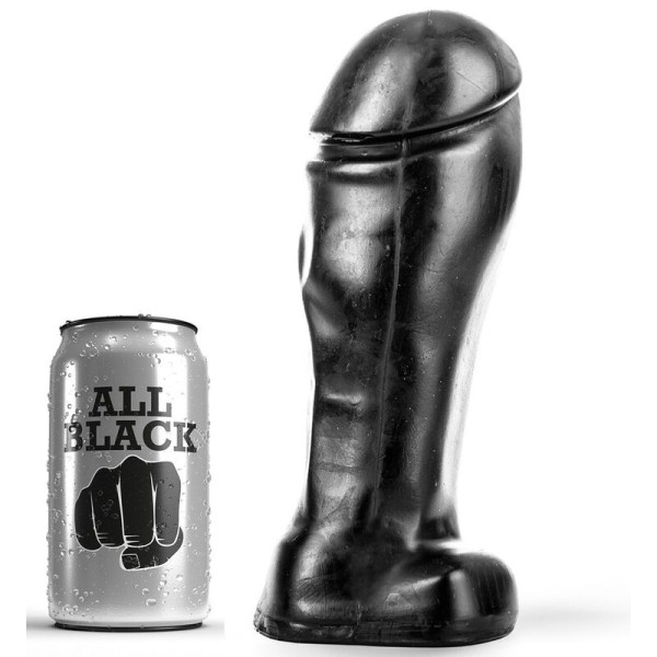 ALL Black - Dong 22 CM Wide Butt - Penes realistas