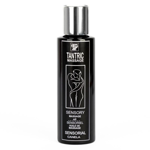 EROS-ART - HUILE DE MASSAGE TANTRIQUE NATURELLE ET CANNELLE APHRODISIAQUE 100 ML EROS-ART